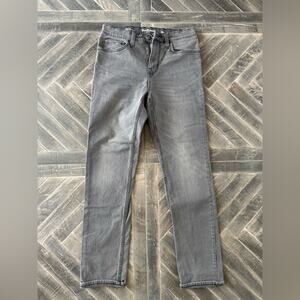 Goodfellow & Co Gray Slim Jeans with Distressed Details | 30x32